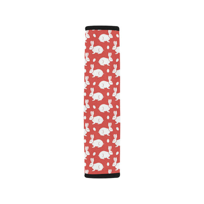 Rabbit Pattern Print Design RB017 Car Seat Belt Cover