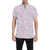 Cherry Blossom Pattern Print Design 01 Men's Short Sleeve Button Up Shirt