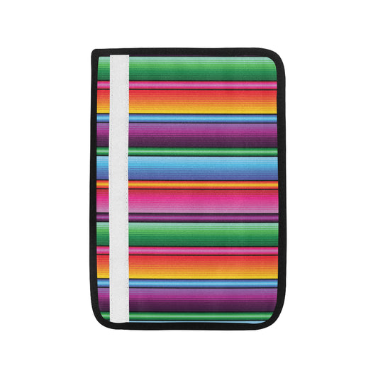 Mexican Blanket Colorful Print Pattern Car Seat Belt Cover