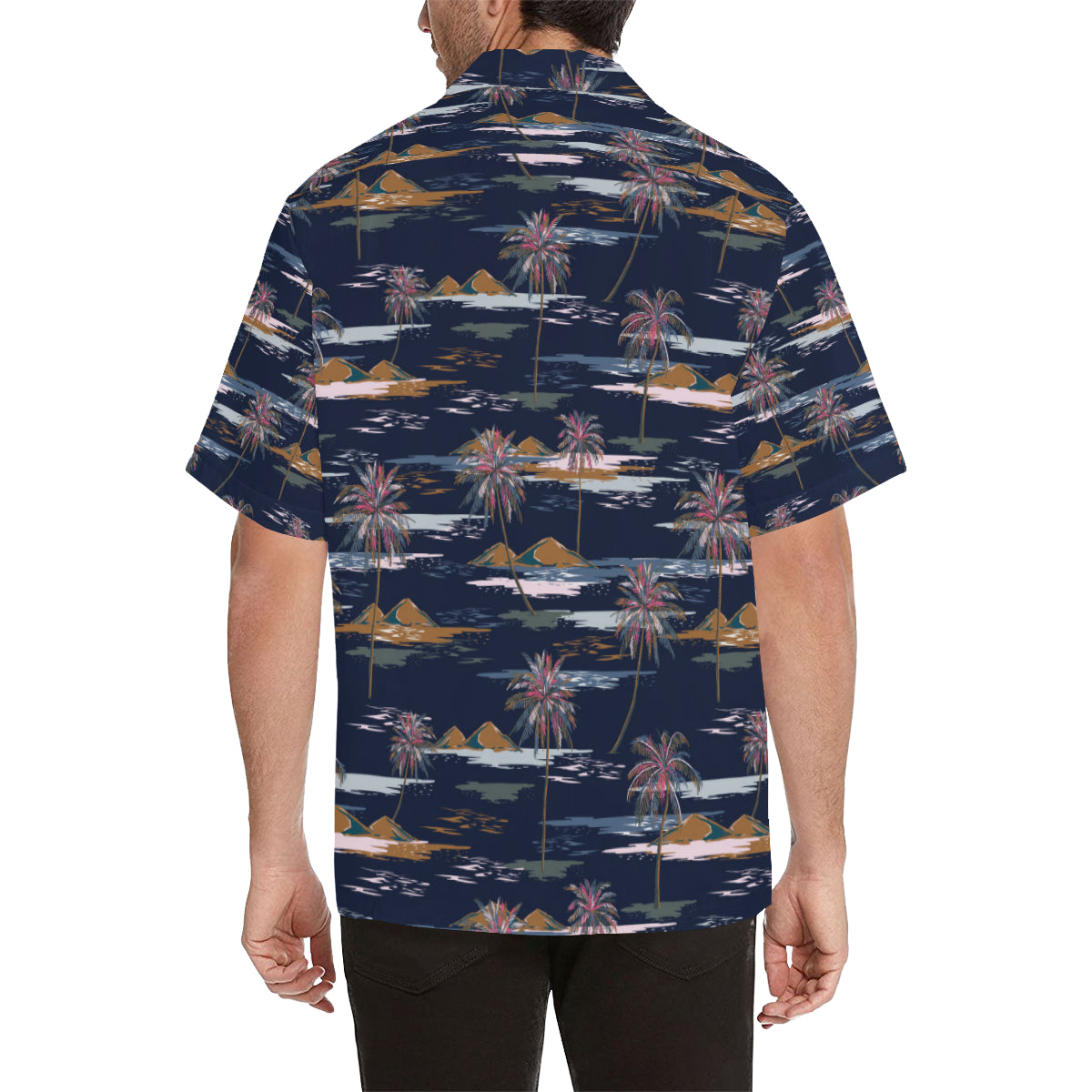 Pacific island Pattern Print Design A06 Men's Hawaiian Shirt