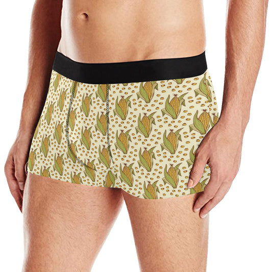 Corn Pattern Print Design 01 Men's Boxer Briefs