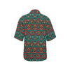 Aztec Pattern Print Design 04 Women's Hawaiian Shirt