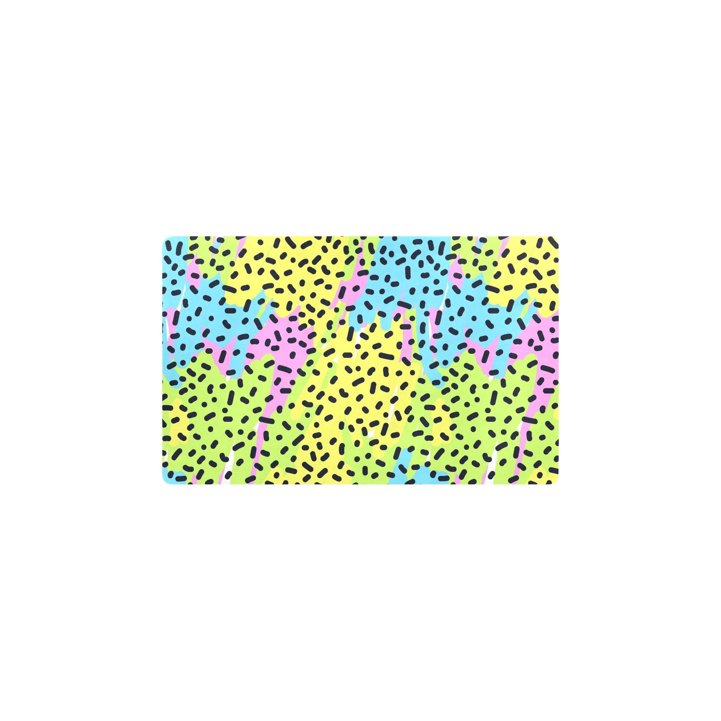 90s Pattern Print Design 2 Kitchen Mat