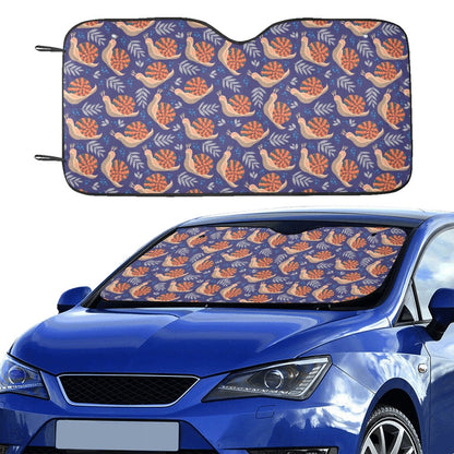 Snail Print Design LKS401 Car front Windshield Sun Shade