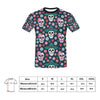 Sugar Skull Print Design LKS308 Men's All Over Print T-shirt