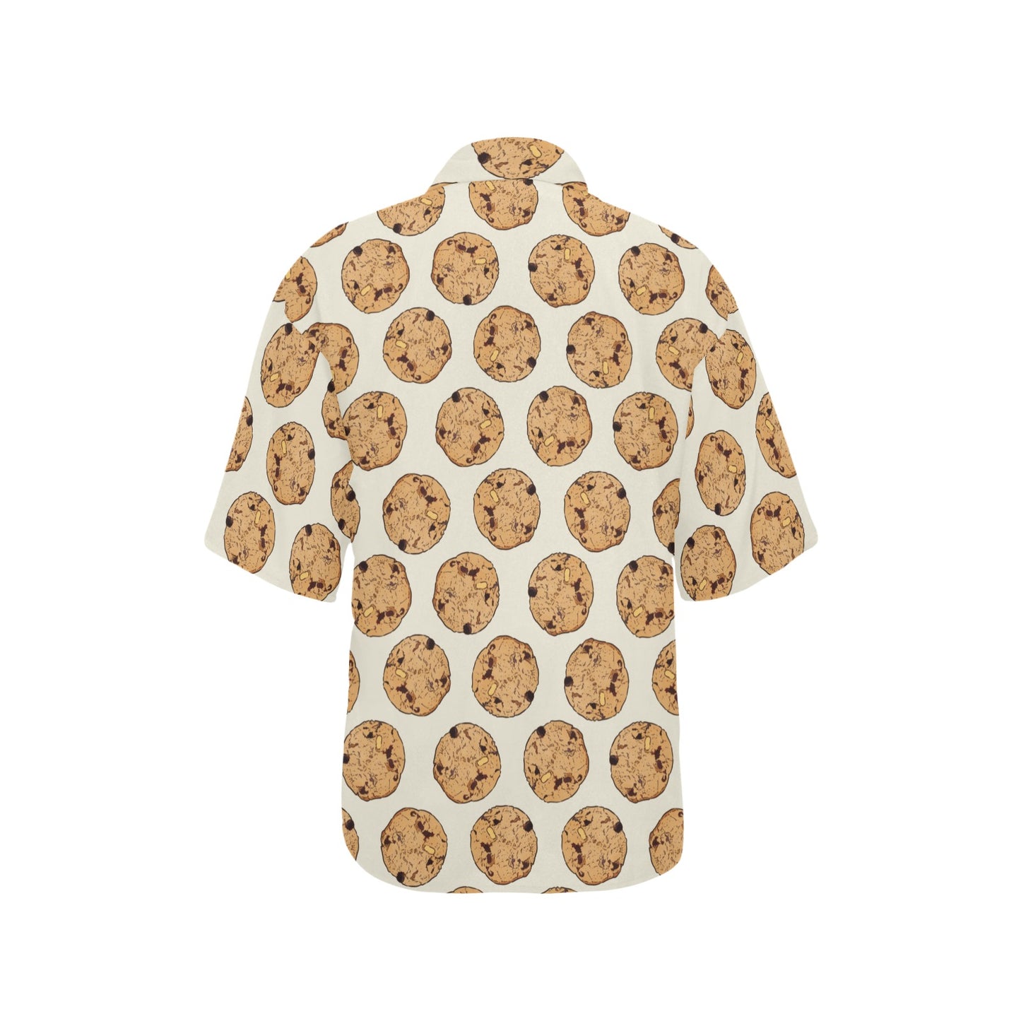 Cookie Pattern Print Design 05 Women's Hawaiian Shirt