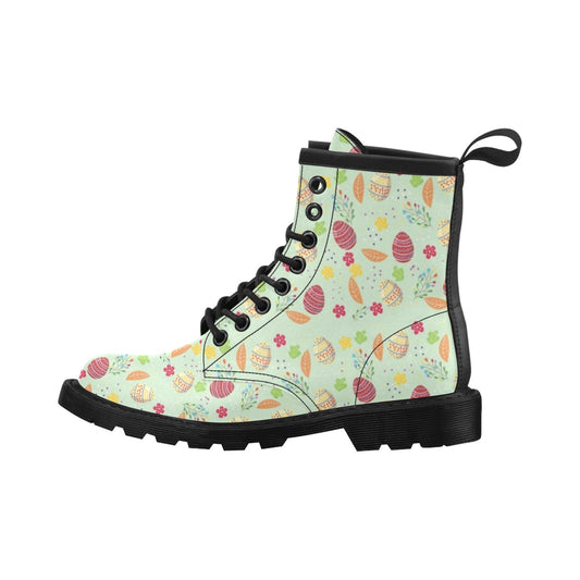 Easter Eggs Pattern Print Design RB07 Women's Boots