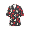 Poker Cards Pattern Print Design A02 Women's Hawaiian Shirt