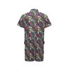 Cactus Pattern Print Design 08 Men's Romper