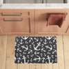 Anchor Black White Kitchen Mat