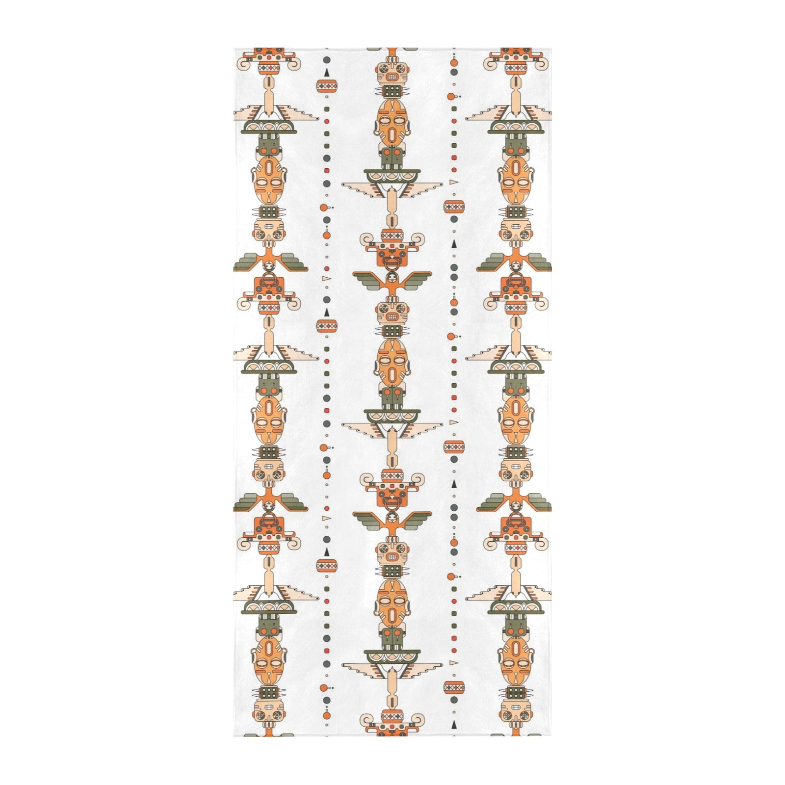 Totem Print Design LKS302 Beach Towel 32" x 71"