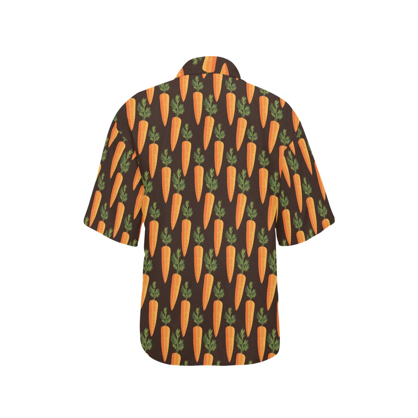 Carrot Pattern Print Design 06 Women's Hawaiian Shirt