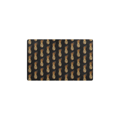 Pineapple Pattern Print Design A02 Kitchen Mat