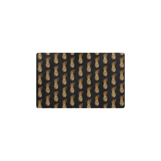 Pineapple Pattern Print Design A02 Kitchen Mat