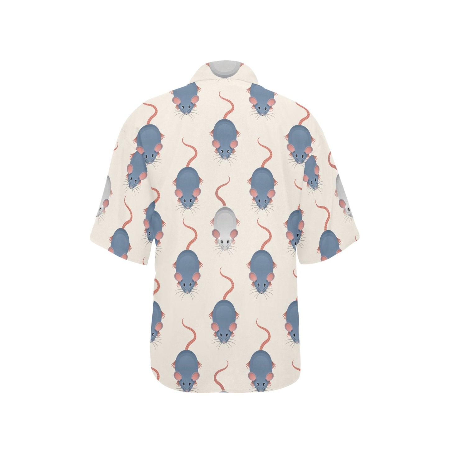 Rat Pattern Print Design 03 Women's Hawaiian Shirt