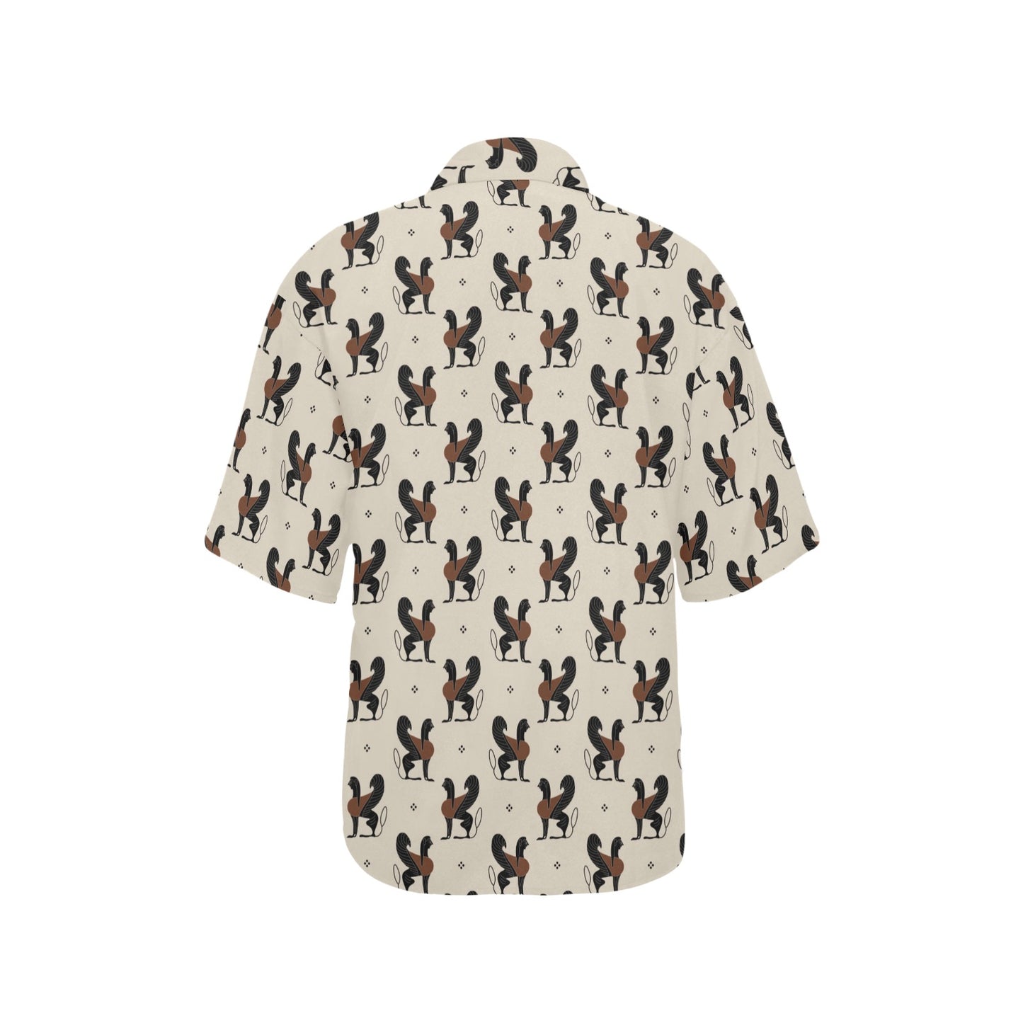 Ancient Greek Print Design LKS3010 Women's Hawaiian Shirt