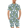 Llama Cactus Pattern Print Design 03 Men's Romper