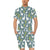 Llama Cactus Pattern Print Design 03 Men's Romper