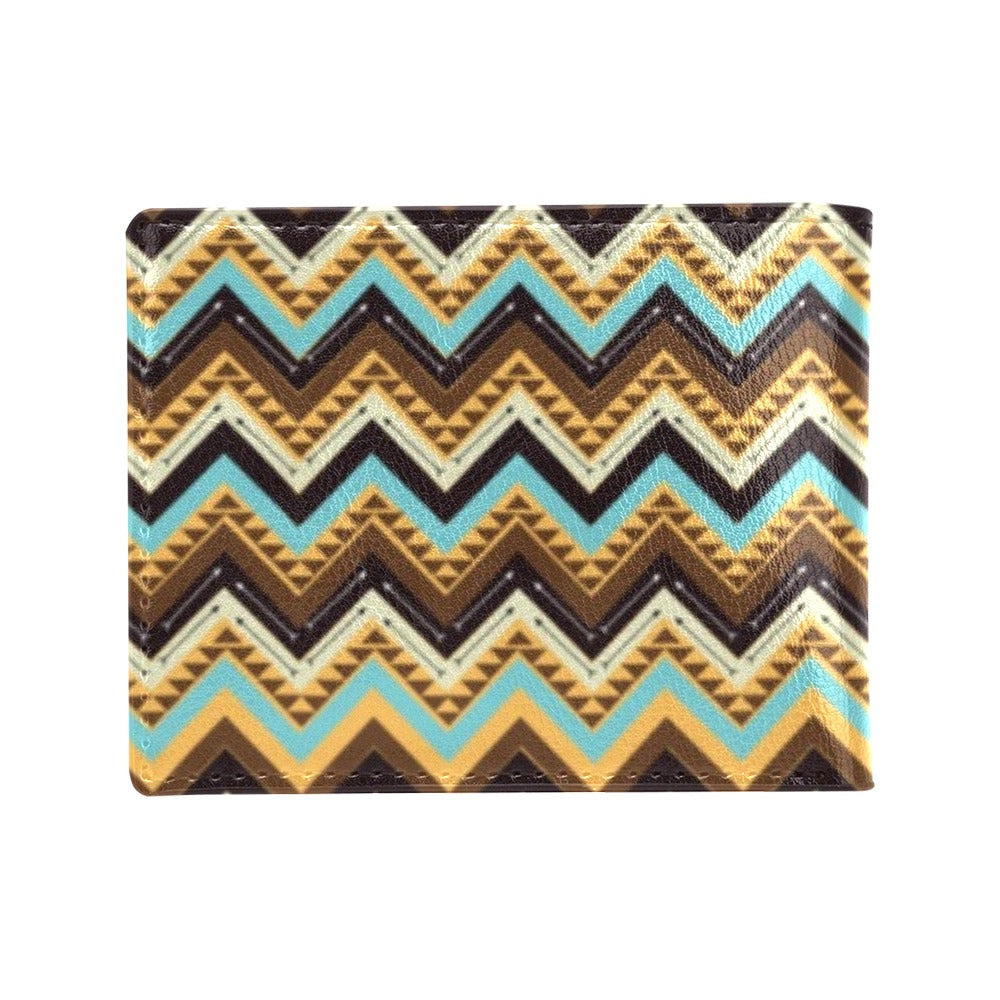 Southwest Pattern Print Design LKS301 Men's ID Card Wallet