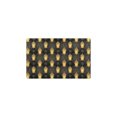 Buddha Pattern Print Design 04 Kitchen Mat