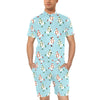 Polar Bear Pattern Print Design PB07 Men's Romper