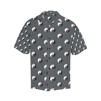 Yin Yang Print Design LKS303 Men's Hawaiian Shirt