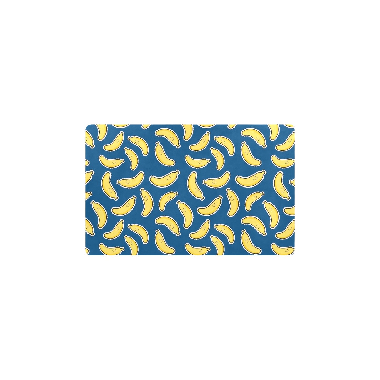 Banana Pattern Print Design BA03 Kitchen Mat