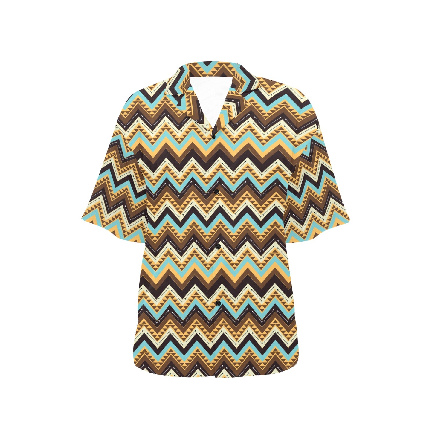 Southwest Pattern Print Design LKS301 Women's Hawaiian Shirt