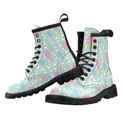 Easter Eggs Pattern Print Design RB014 Women's Boots