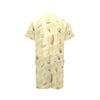 Beach with Seashell Theme Men's Romper