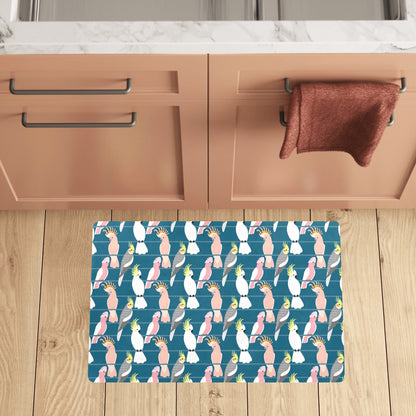 Cockatoo Print Design LKS401 Kitchen Mat