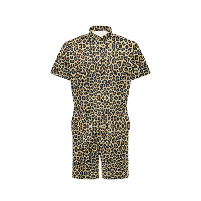 Cheetah Pattern Print Design 02 Men's Romper