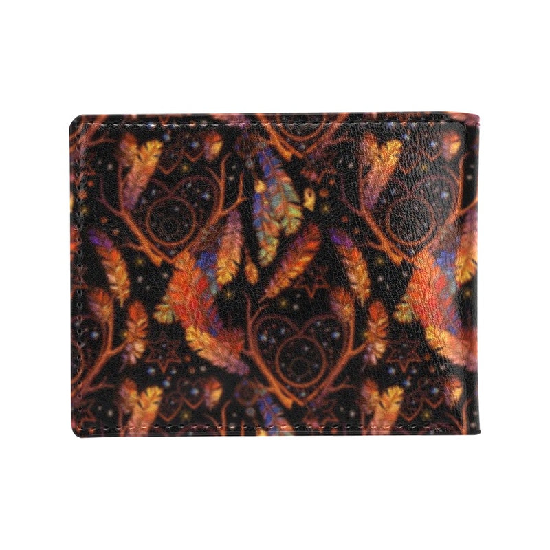 Dream Catcher Native American Design Men's ID Card Wallet