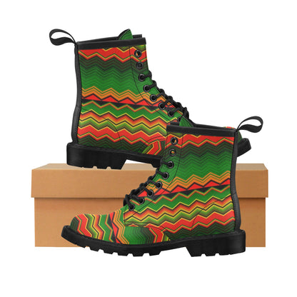 Serape Print Design LKS306 Women's Boots