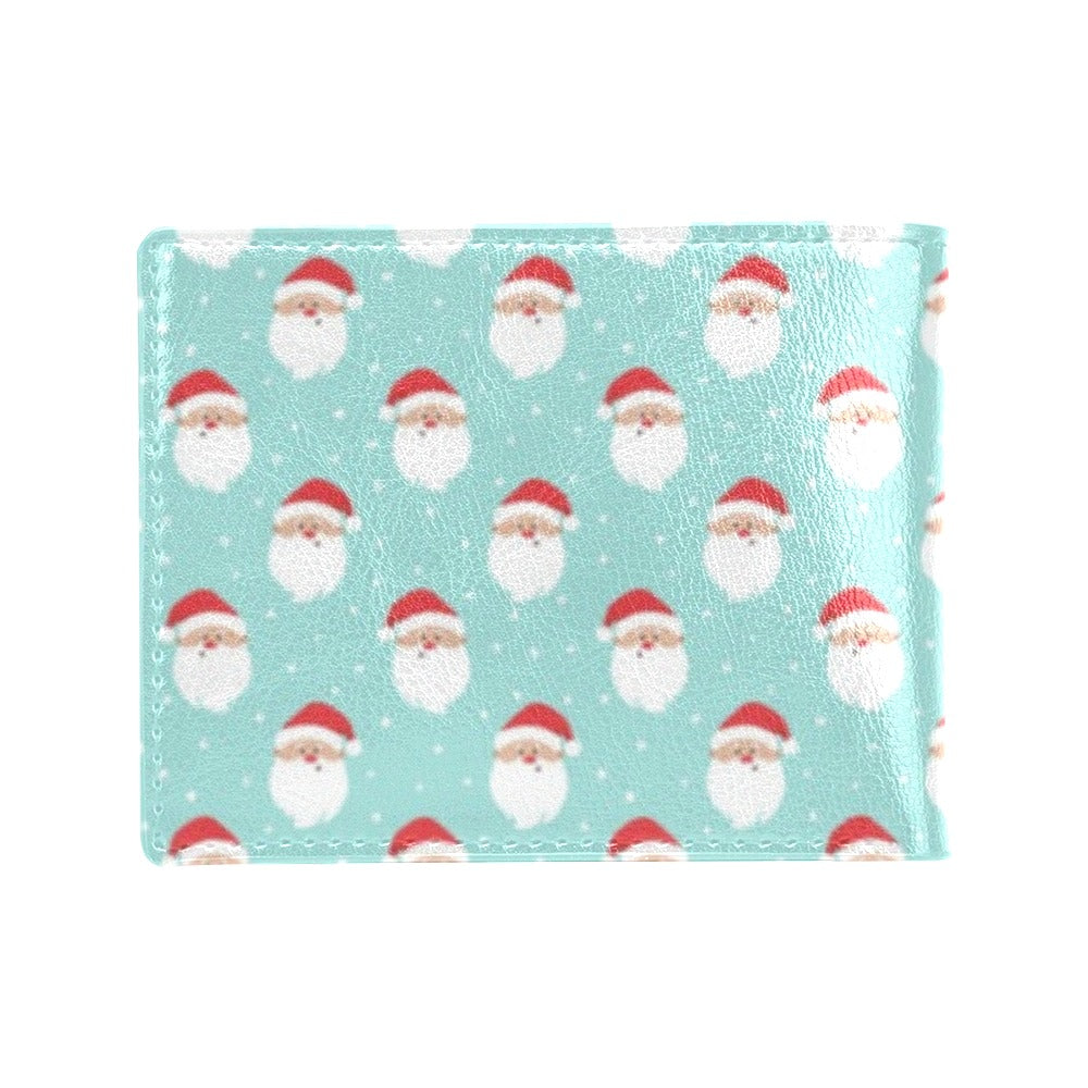 Santa Print Design LKS308 Men's ID Card Wallet