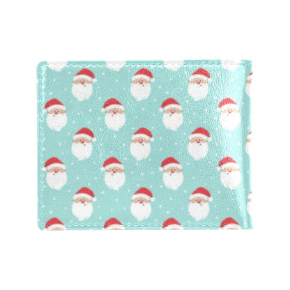 Santa Print Design LKS308 Men's ID Card Wallet