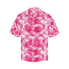 Tie Dye Pink Print Design LKS304 Men's Hawaiian Shirt