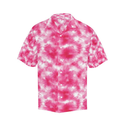 Tie Dye Pink Print Design LKS304 Men's Hawaiian Shirt