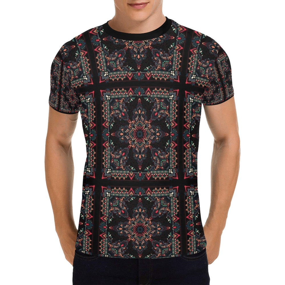 Bandana Print Design LKS307 Men's All Over Print T-shirt