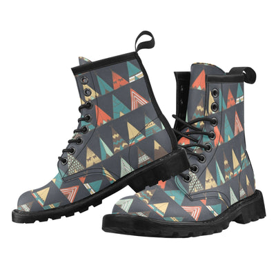 Tribal native american tent Aztec Women's Boots