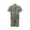 Camouflage Pattern Print Design 06 Men's Romper