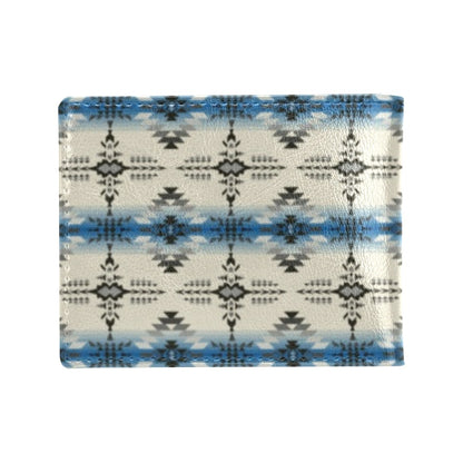 Southwest Pattern Print Design LKS304 Men's ID Card Wallet