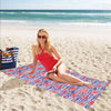 Starfish Print Design LKS401 Beach Towel 32" x 71"