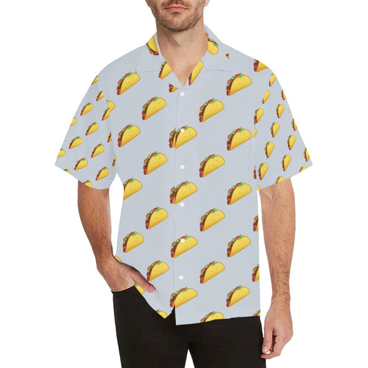 Taco Print Design LKS304 Men's Hawaiian Shirt