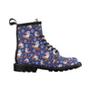 Snowboard Bear Print Design LKS305 Women's Boots