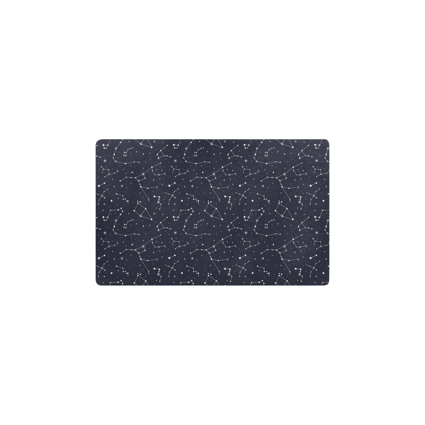 Constellation Pattern Print Design 03 Kitchen Mat