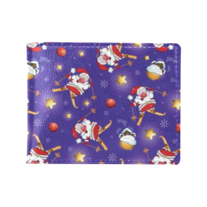 Ski Print Design LKS308 Men's ID Card Wallet