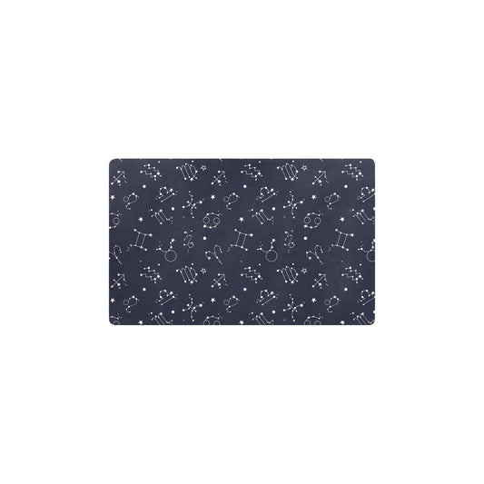 Constellation Pattern Print Design 05 Kitchen Mat