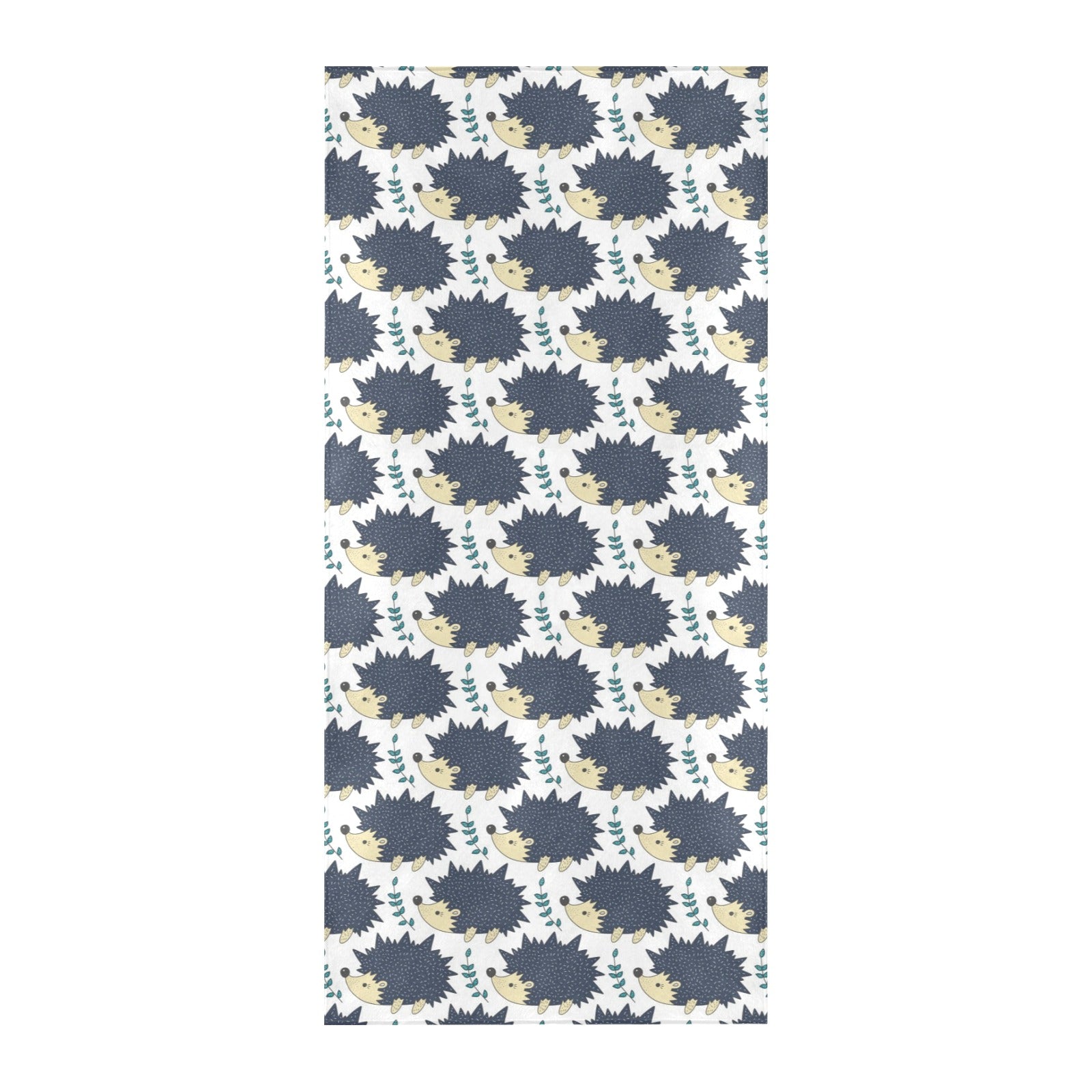 Hedgehog Print Design LKS401 Beach Towel 32" x 71"