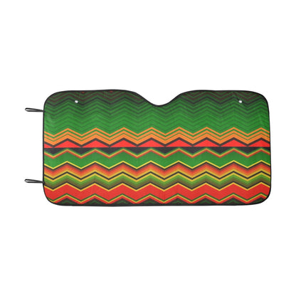 Serape Print Design LKS306 Car front Windshield Sun Shade